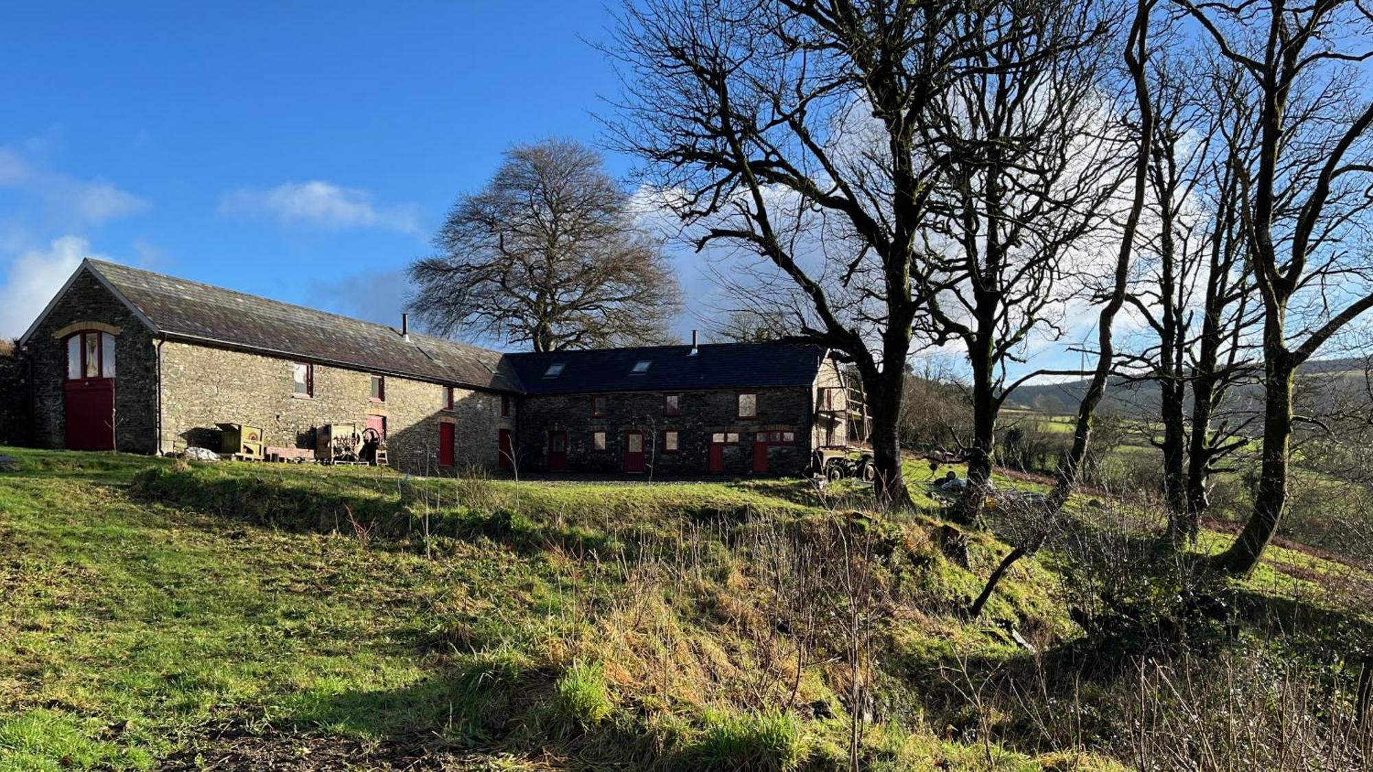 Ferienwohnung Charming Countryside Barn Pencader  Exterior foto